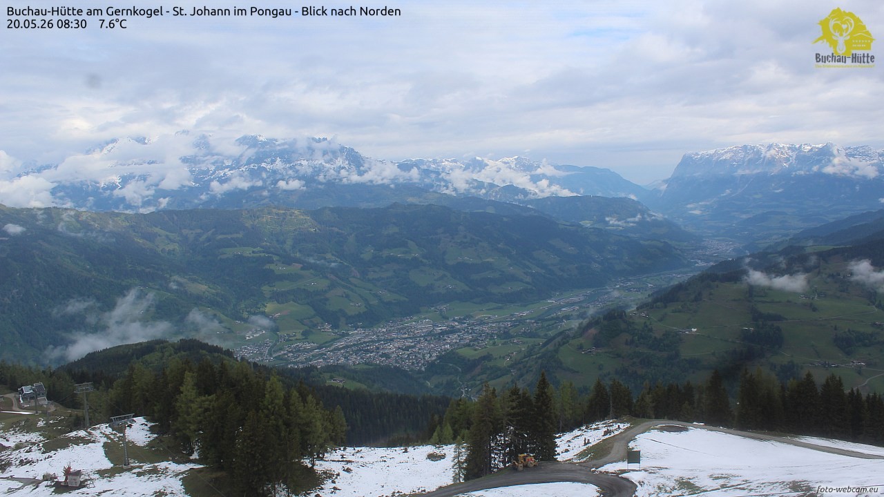 Archived image Webcam Gernkogel - View to the North