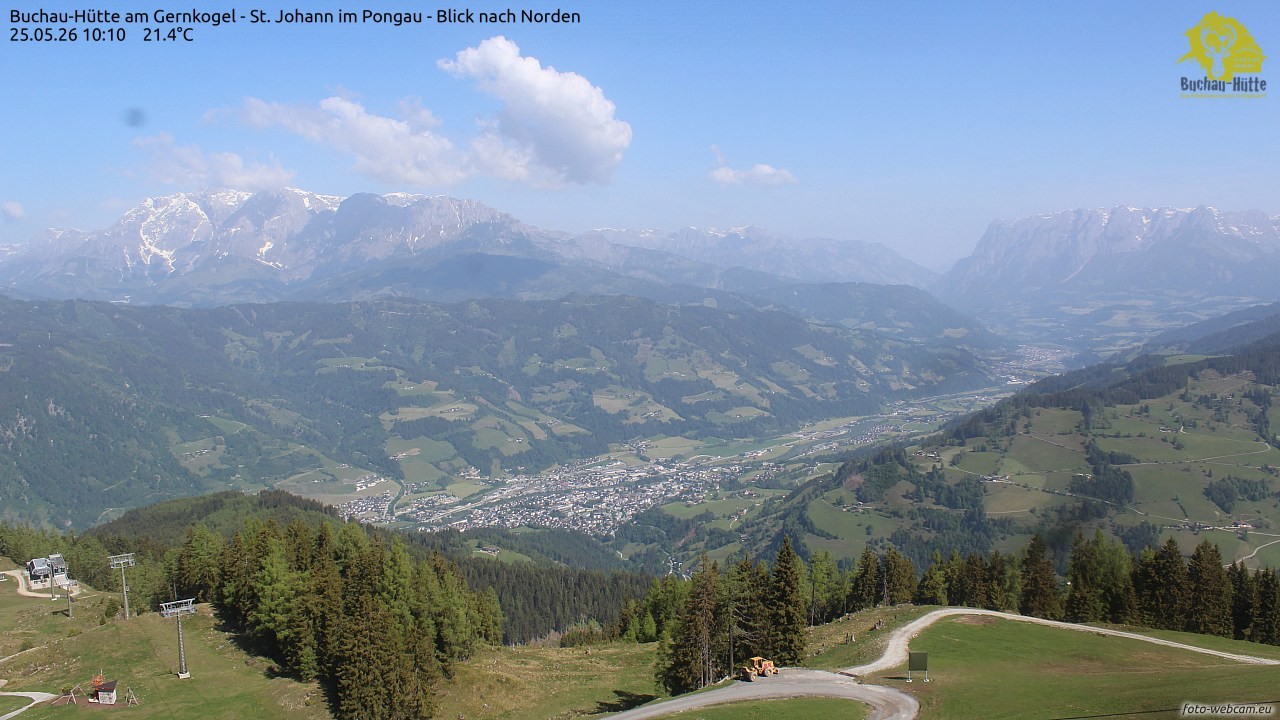 Archiv Foto Webcam Buchau-Hütte am Gernkogel - St. Johann