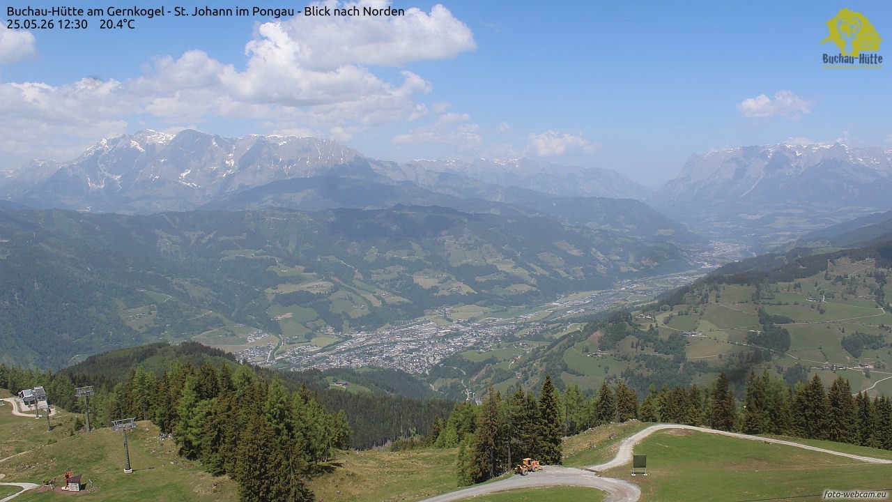 Archiv Foto Webcam Buchau-Hütte am Gernkogel - St. Johann