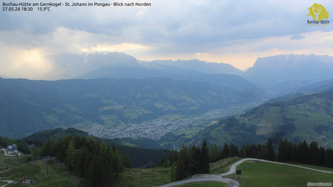 Archiv Foto Webcam Buchau-Hütte am Gernkogel - St. Johann