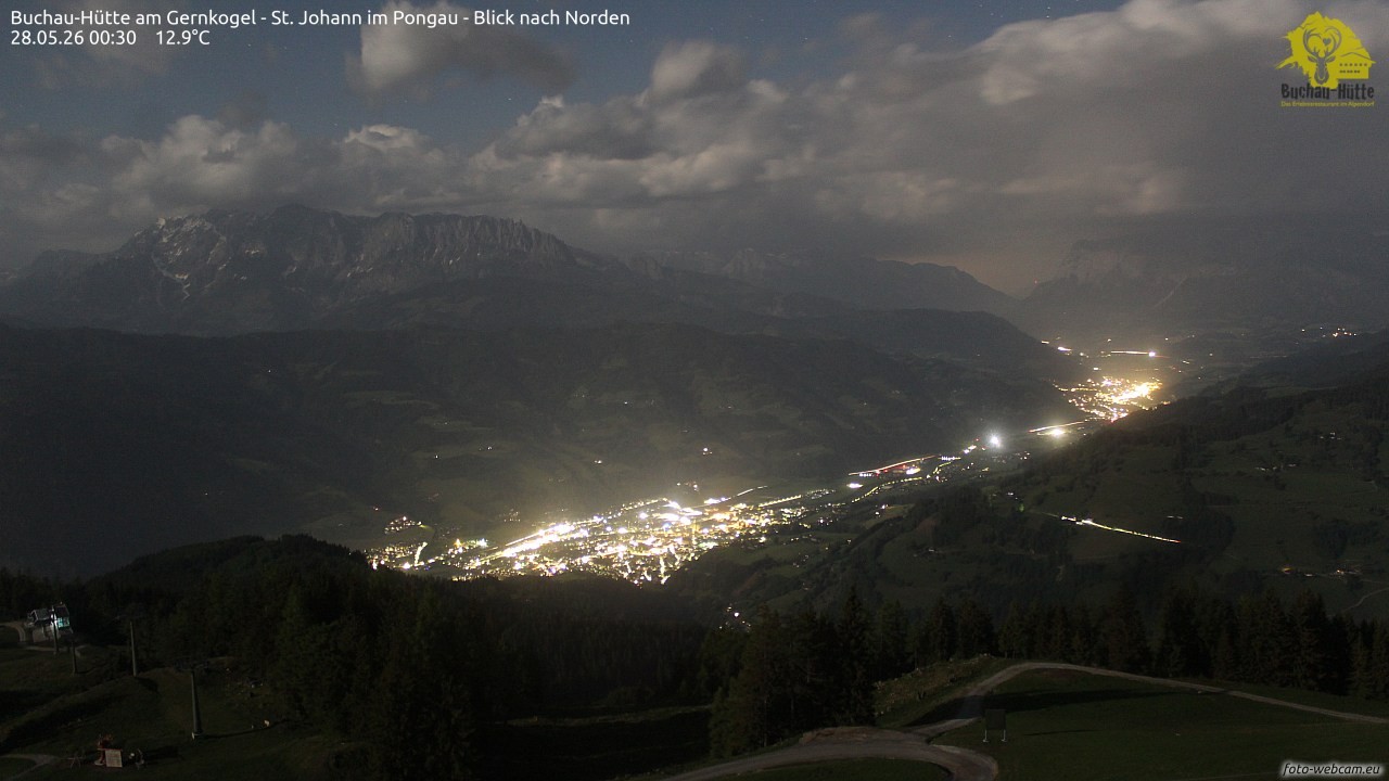 Archiv Foto Webcam Buchau-Hütte am Gernkogel - St. Johann