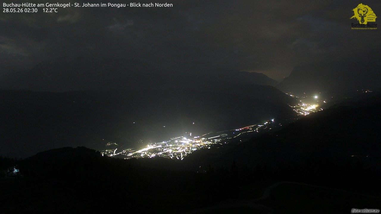 Archiv Foto Webcam Buchau-Hütte am Gernkogel - St. Johann