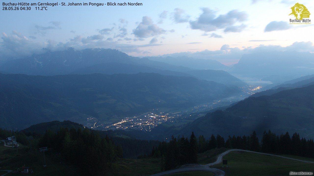 Archived image Webcam Gernkogel - View to the North