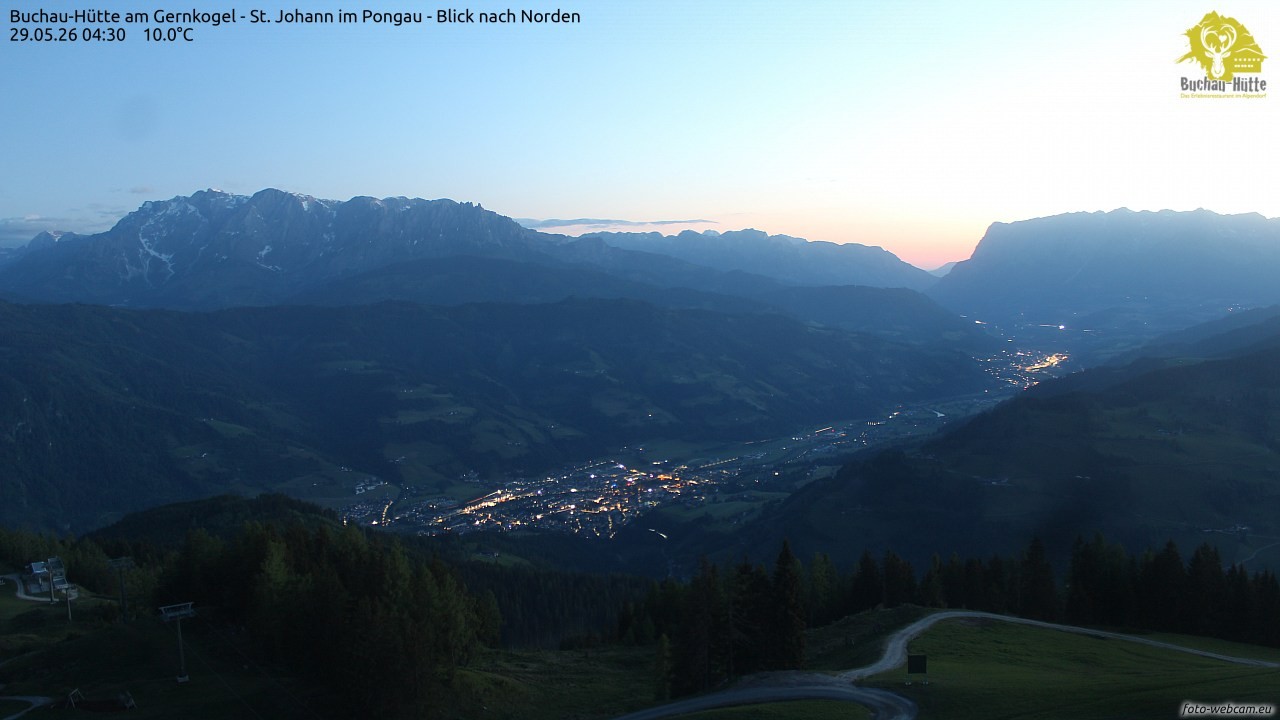Archiv Foto Webcam Buchau-Hütte am Gernkogel - St. Johann