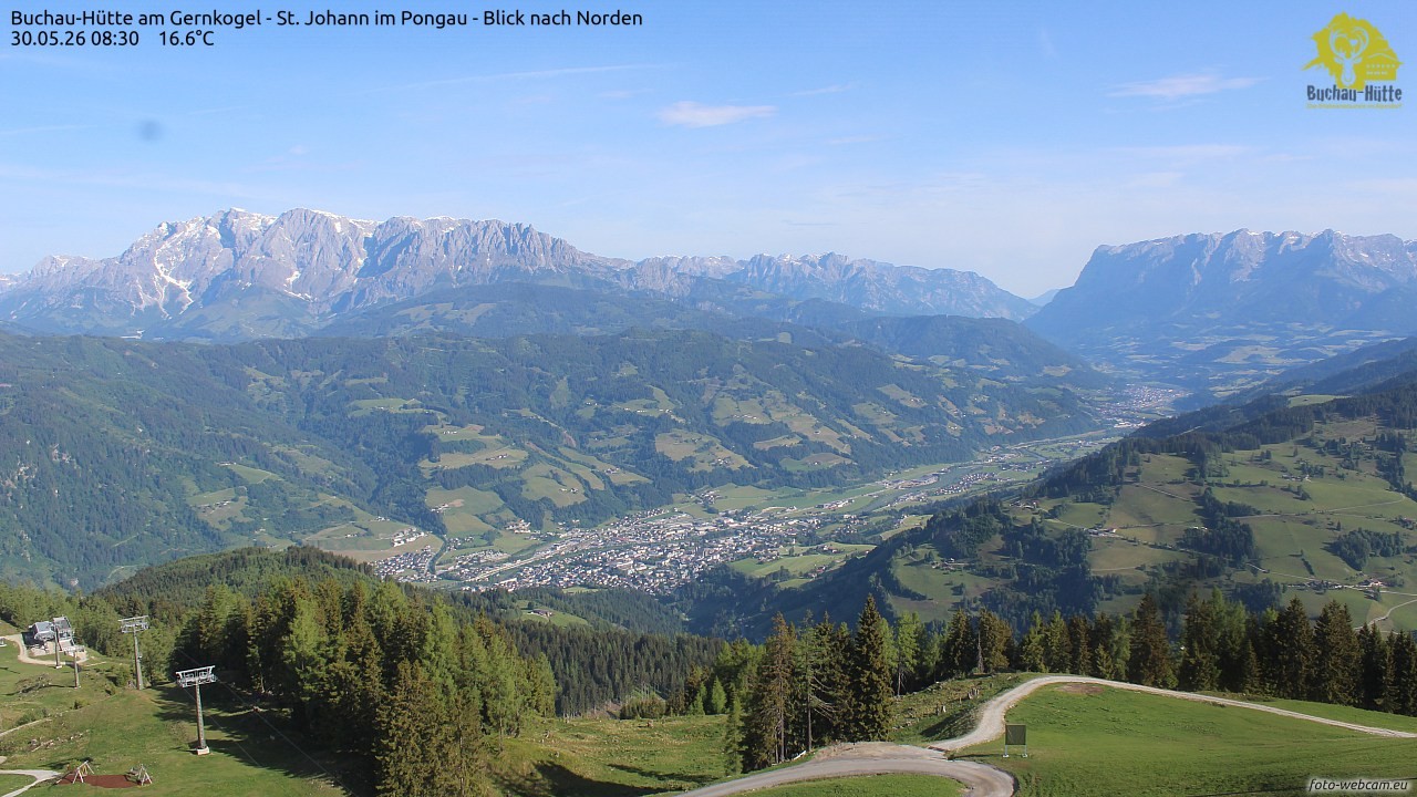 Archiv Foto Webcam Buchau-Hütte am Gernkogel - St. Johann
