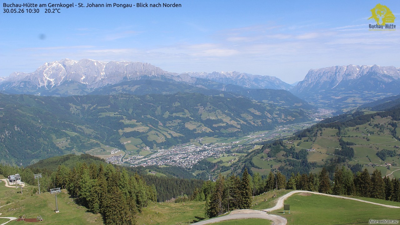 Archiv Foto Webcam Buchau-Hütte am Gernkogel - St. Johann