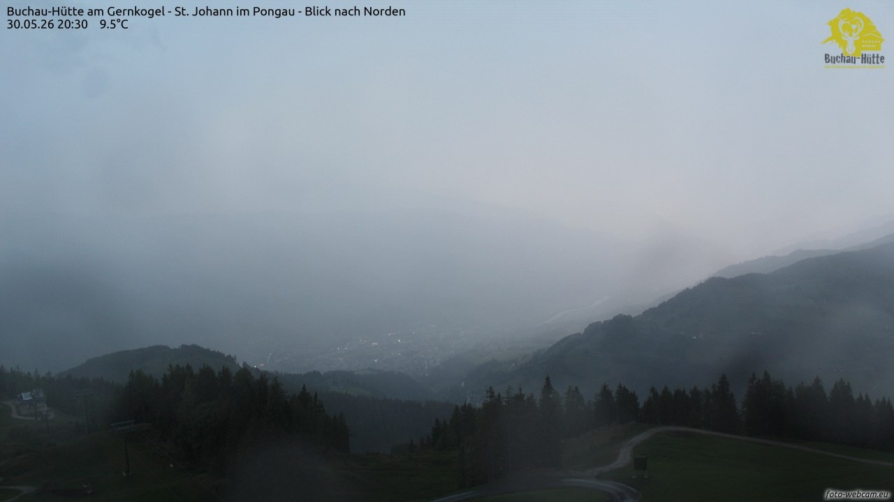 Archiv Foto Webcam Buchau-Hütte am Gernkogel - St. Johann