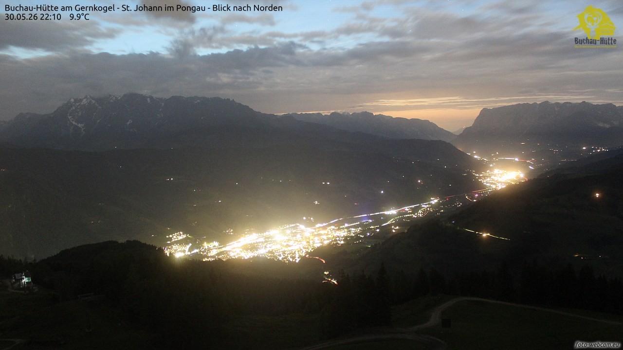 Archiv Foto Webcam Buchau-Hütte am Gernkogel - St. Johann
