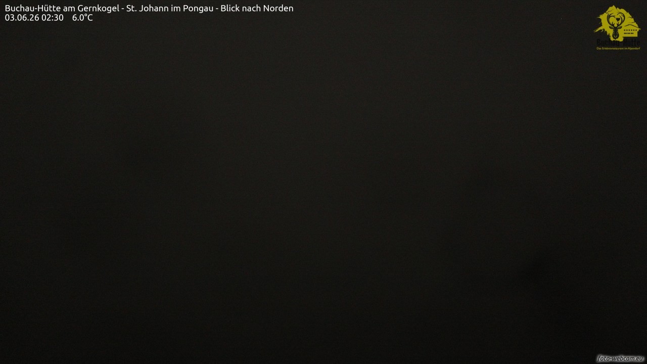 Archiv Foto Webcam Buchau-Hütte am Gernkogel - St. Johann
