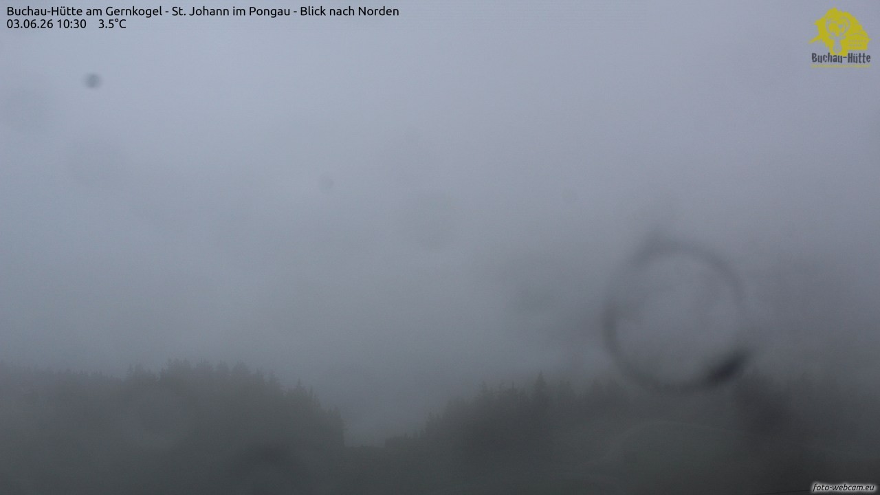 Archiv Foto Webcam Buchau-Hütte am Gernkogel - St. Johann