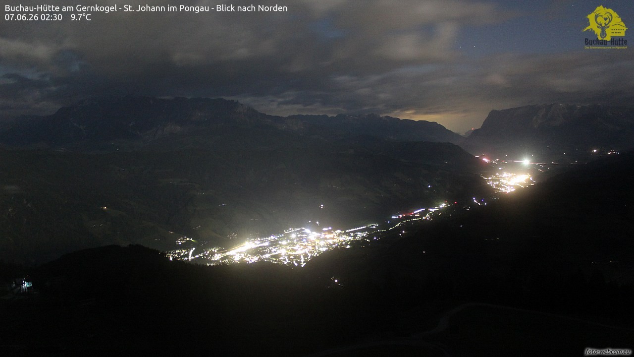 Archived image Webcam Gernkogel - View to the North