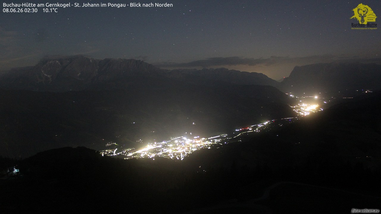 Archiv Foto Webcam Buchau-Hütte am Gernkogel - St. Johann