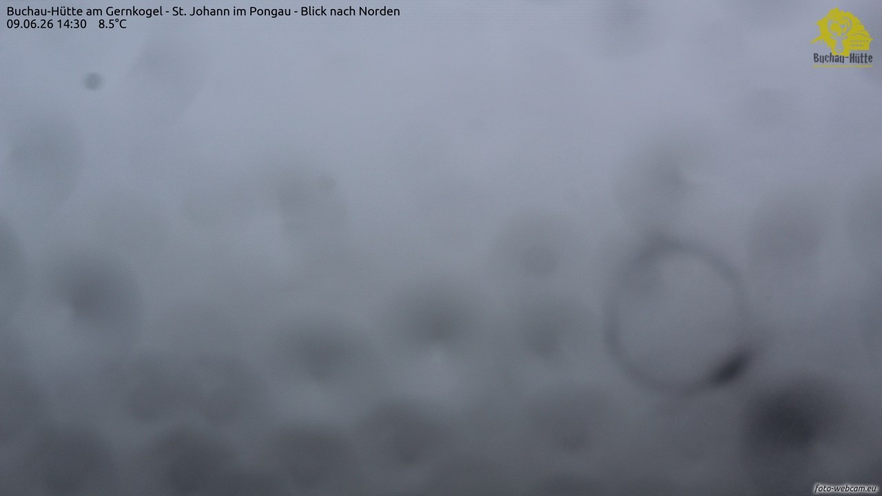 Archiv Foto Webcam Buchau-Hütte am Gernkogel - St. Johann