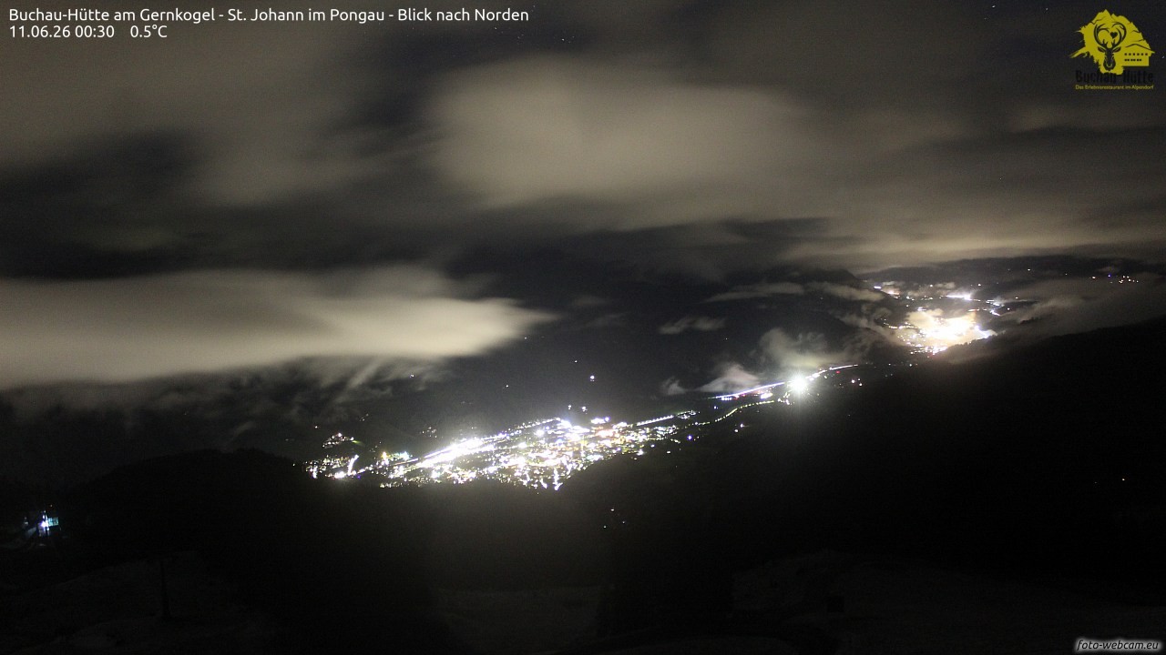 Archiv Foto Webcam Buchau-Hütte am Gernkogel - St. Johann