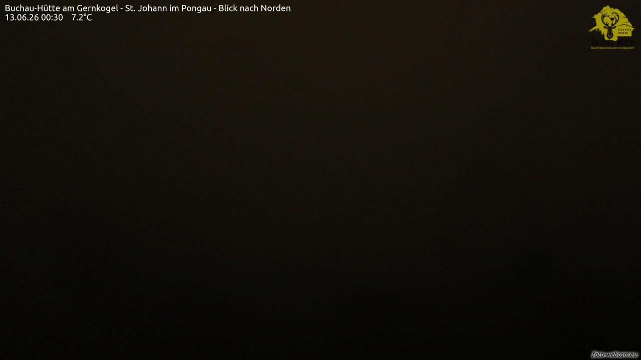 Archiv Foto Webcam Buchau-Hütte am Gernkogel - St. Johann