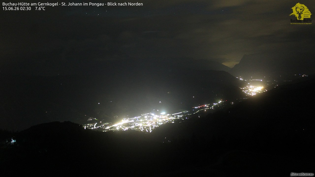 Archiv Foto Webcam Buchau-Hütte am Gernkogel - St. Johann