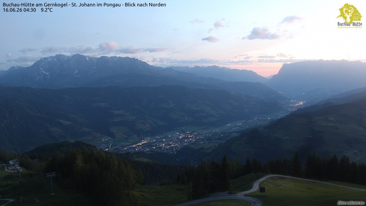 Archiv Foto Webcam Buchau-Hütte am Gernkogel - St. Johann