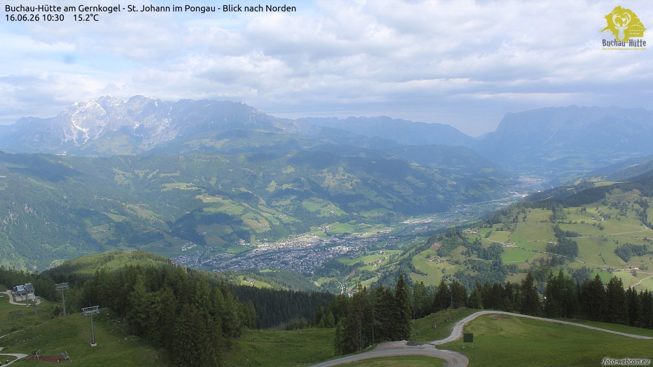Archiv Foto Webcam Buchau-Hütte am Gernkogel - St. Johann