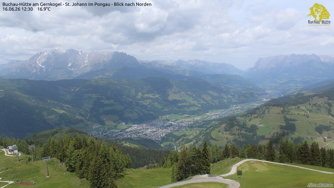 Archiv Foto Webcam Buchau-Hütte am Gernkogel - St. Johann