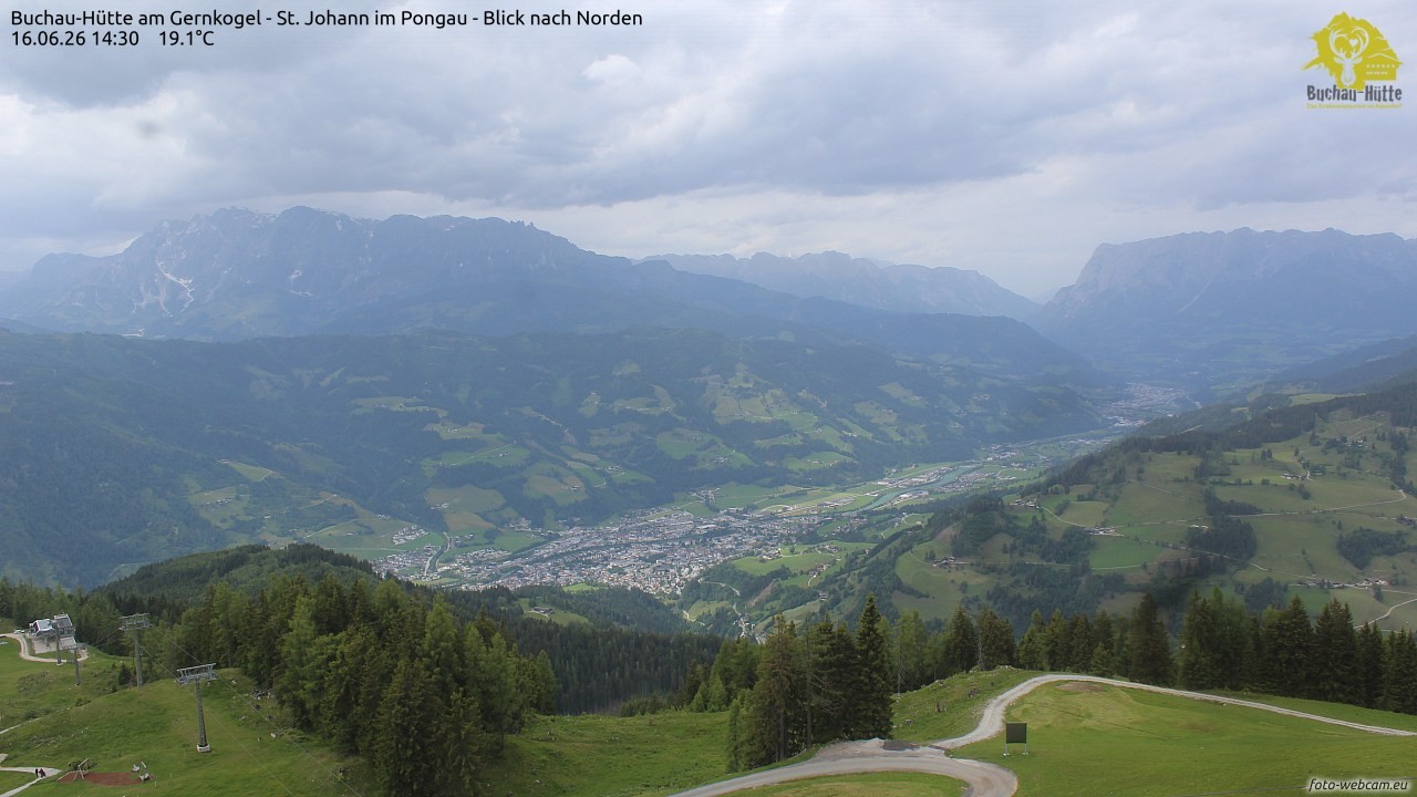 Archiv Foto Webcam Buchau-Hütte am Gernkogel - St. Johann