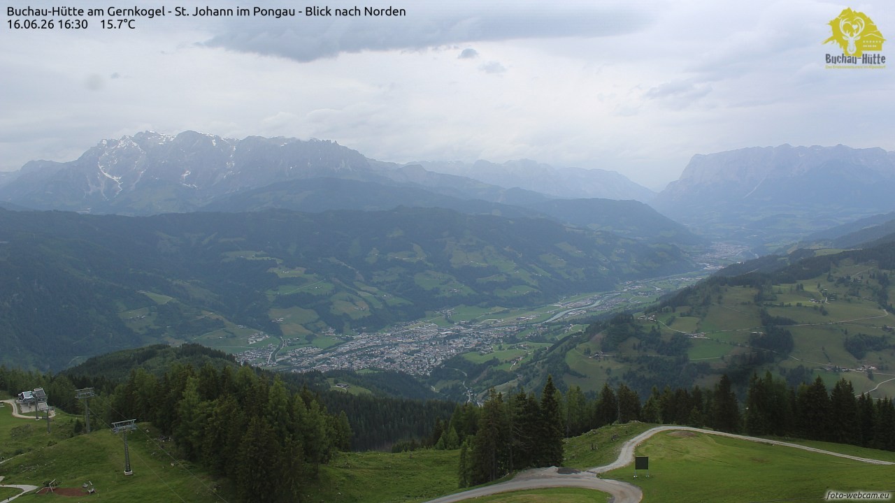 Archiv Foto Webcam Buchau-Hütte am Gernkogel - St. Johann