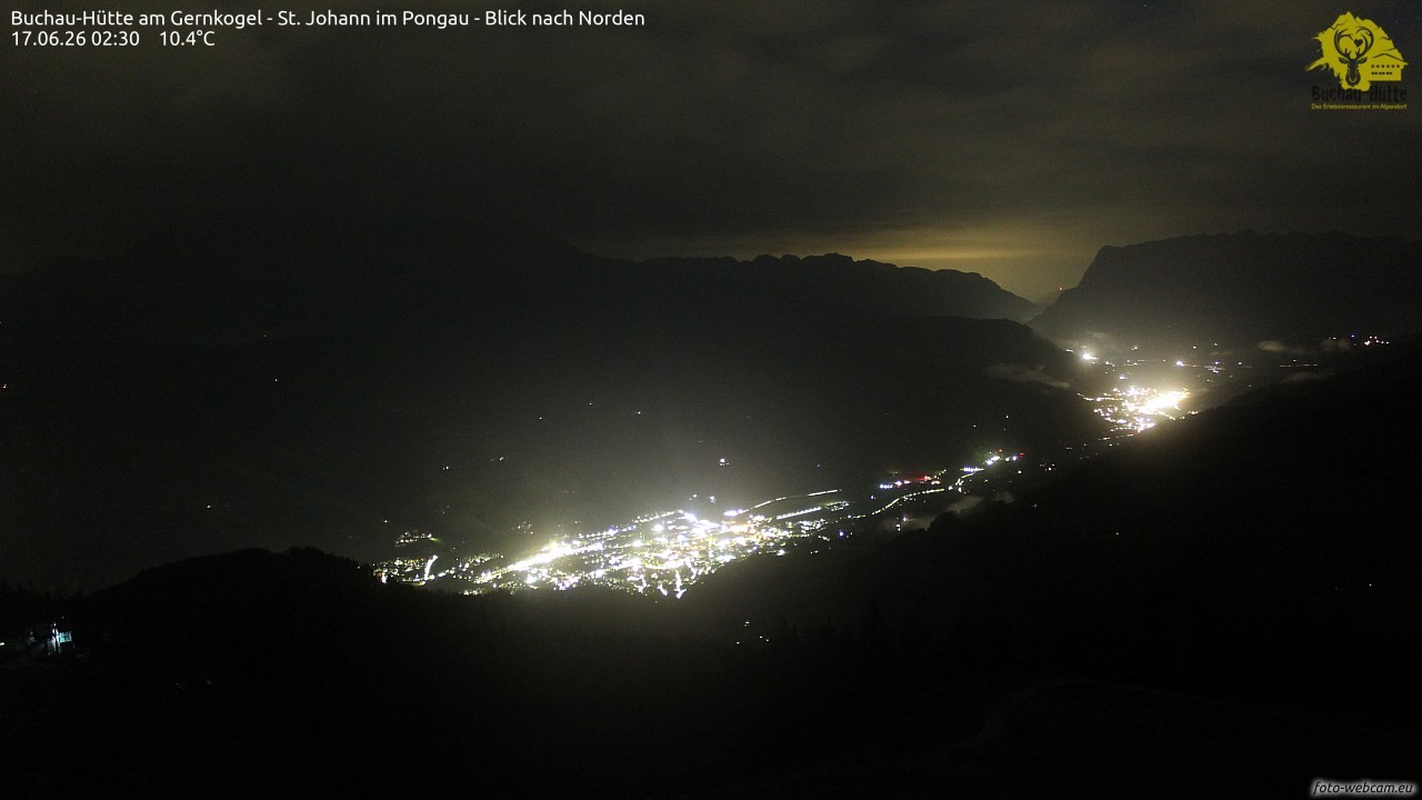 Archived image Webcam Gernkogel - View to the North