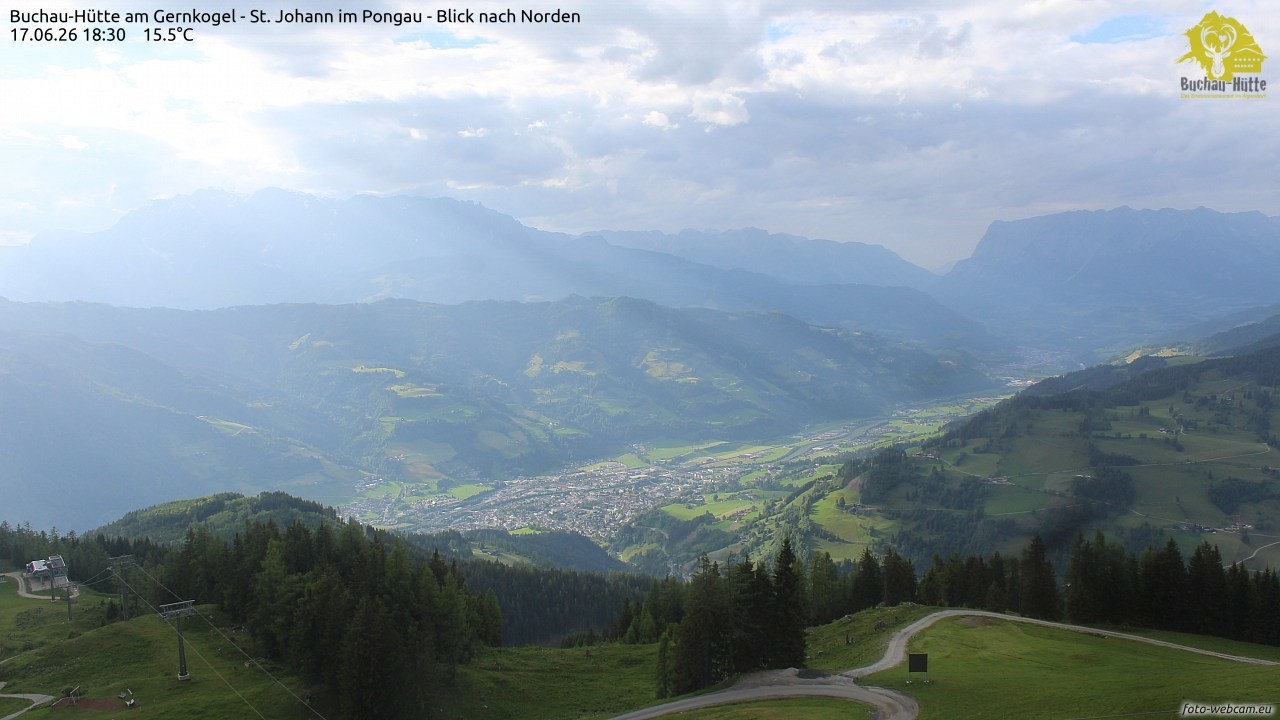 Archived image Webcam Gernkogel - View to the North