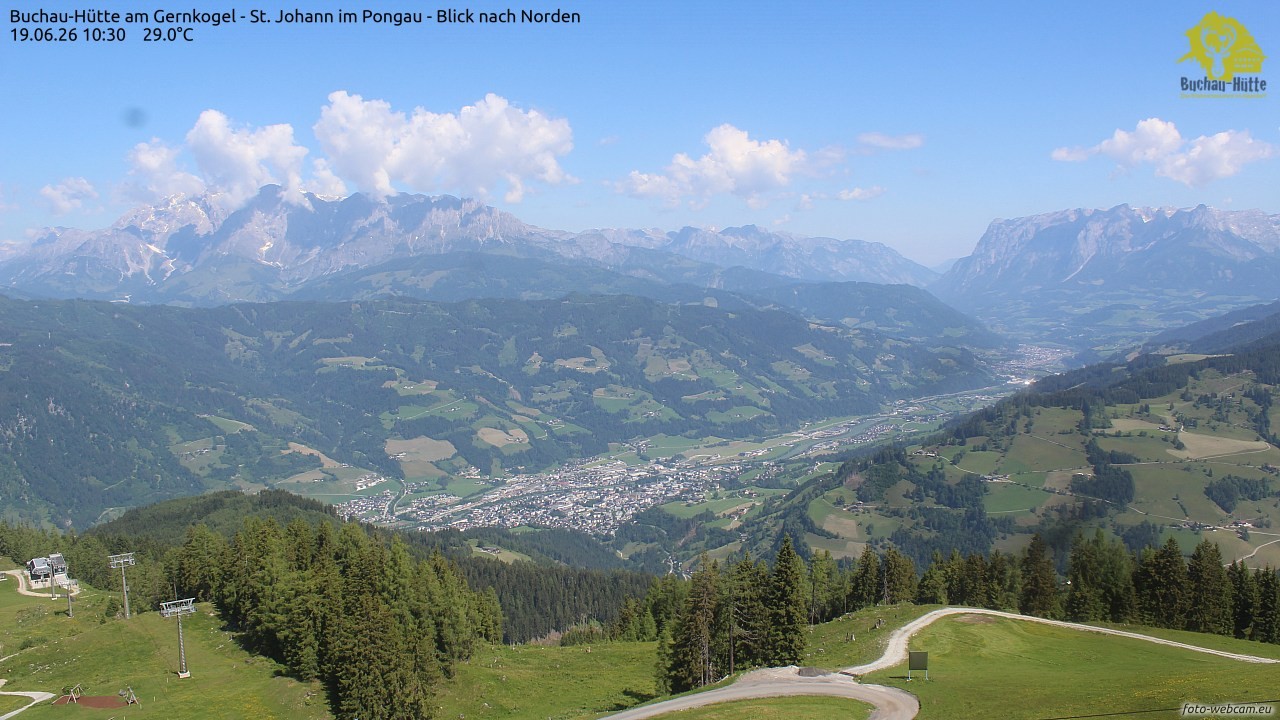 Archiv Foto Webcam Buchau-Hütte am Gernkogel - St. Johann