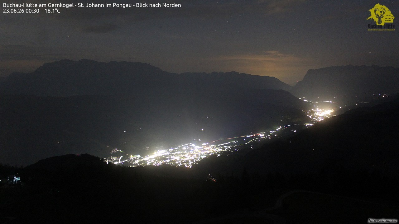 Archived image Webcam Gernkogel - View to the North