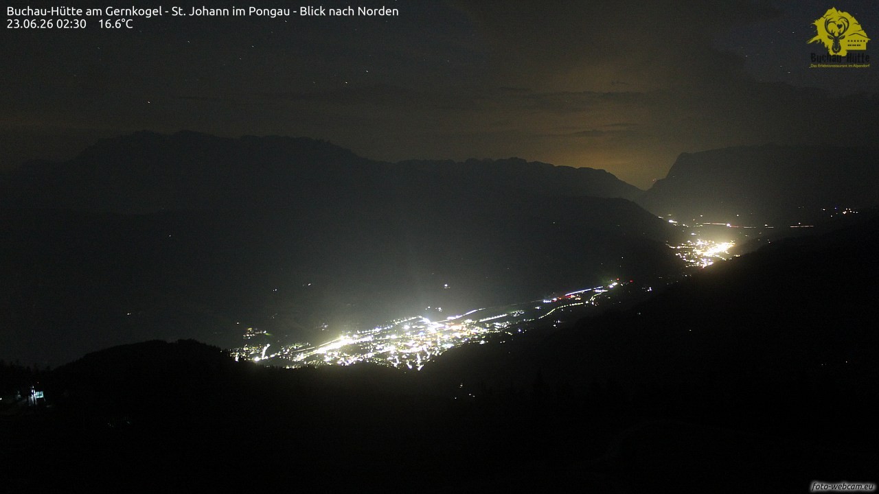 Archived image Webcam Gernkogel - View to the North
