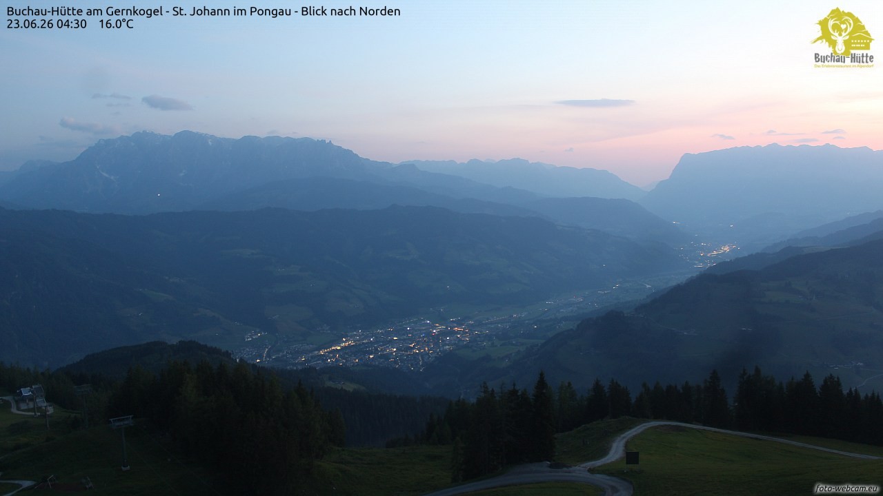 Archived image Webcam Gernkogel - View to the North