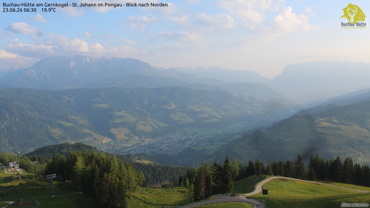 Archived image Webcam Gernkogel - View to the North