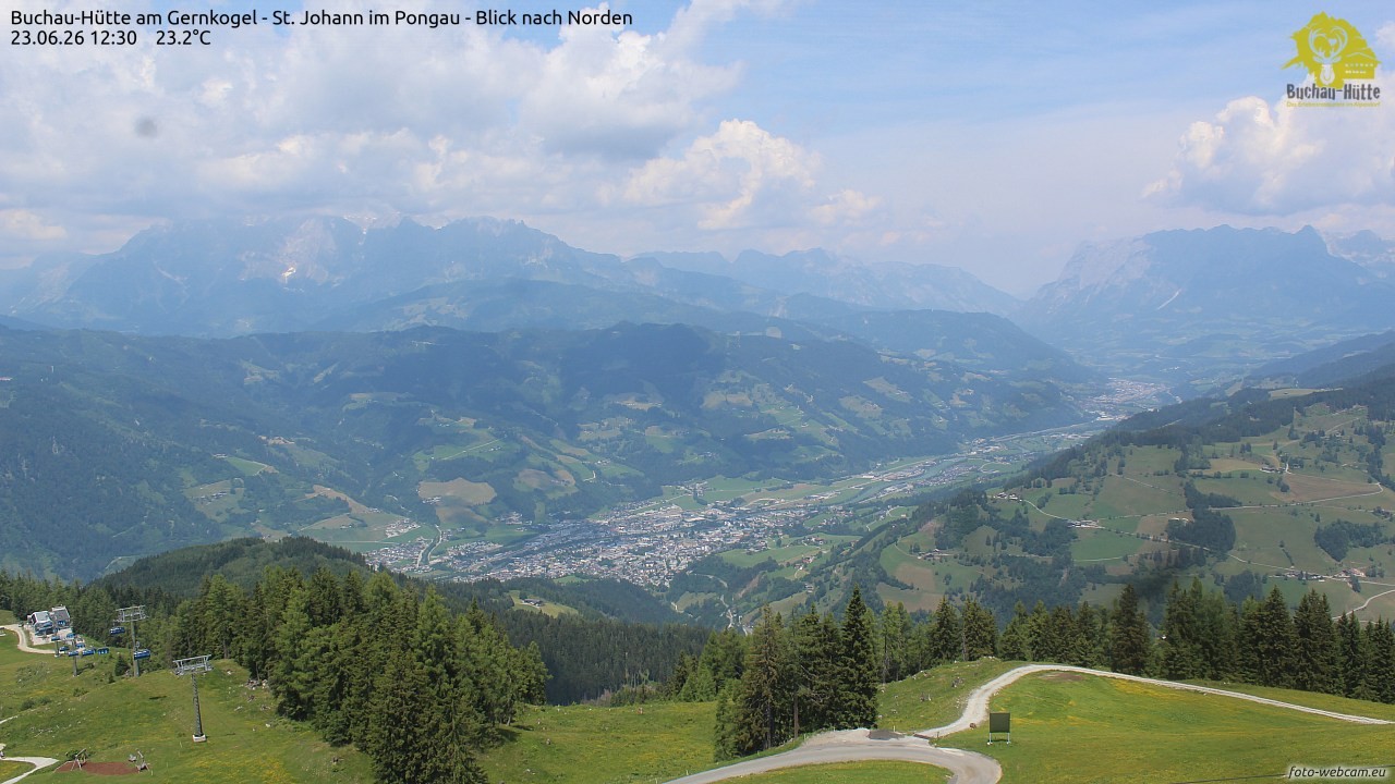 Archived image Webcam Gernkogel - View to the North
