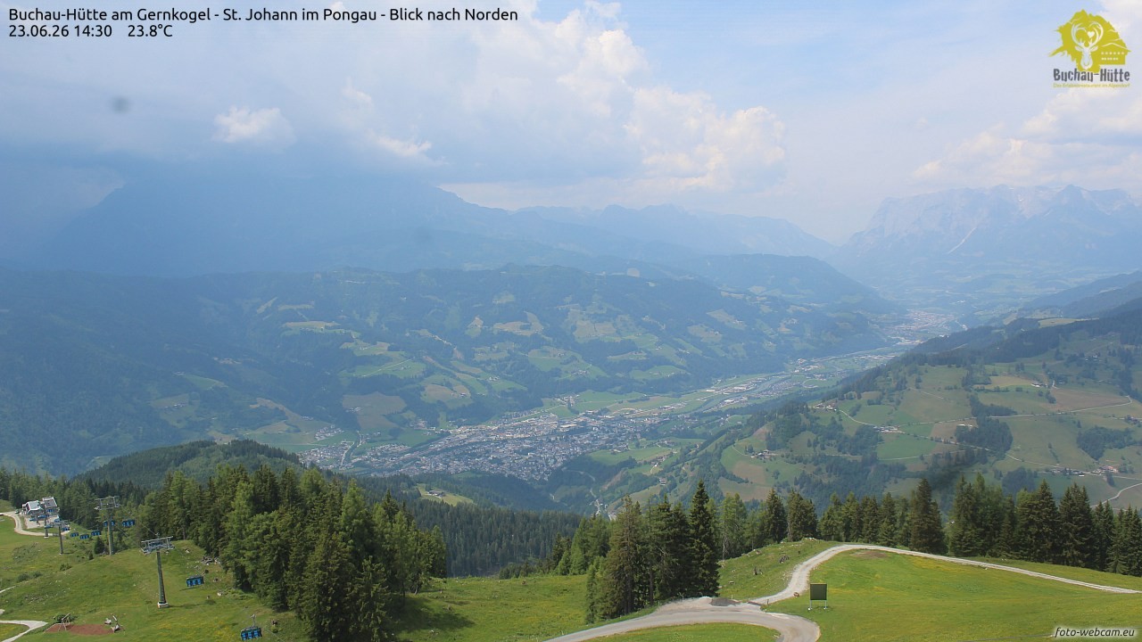 Archived image Webcam Gernkogel - View to the North