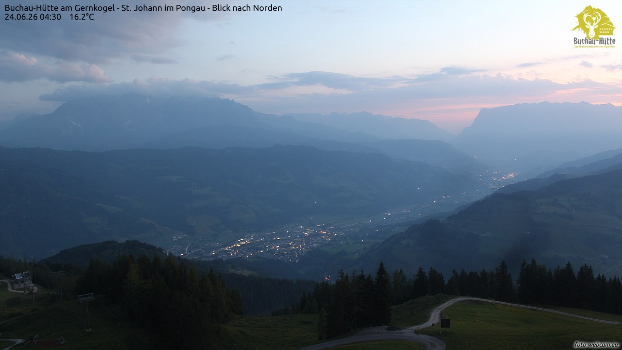 Archiv Foto Webcam Buchau-Hütte am Gernkogel - St. Johann