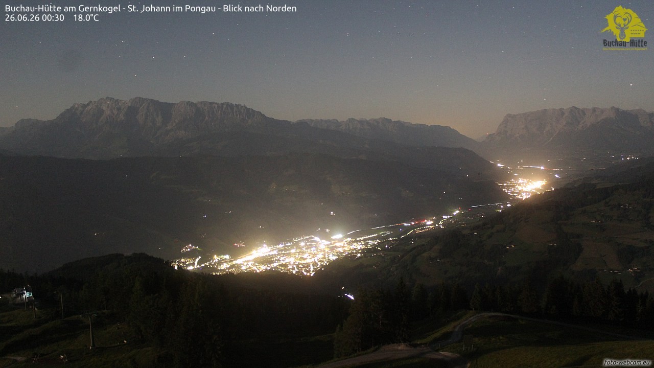 Archived image Webcam Gernkogel - View to the North