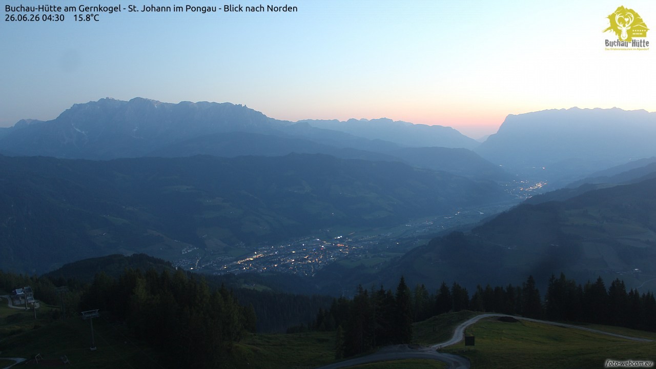 Archived image Webcam Gernkogel - View to the North