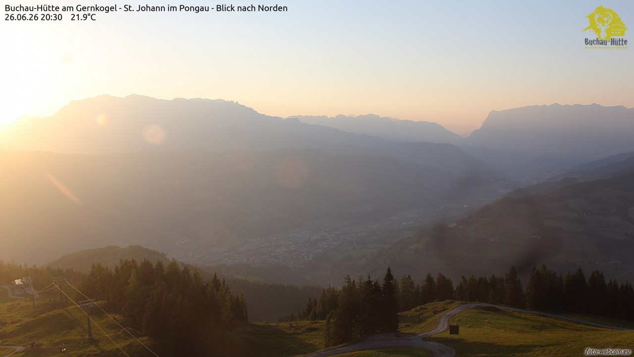 Archived image Webcam Gernkogel - View to the North