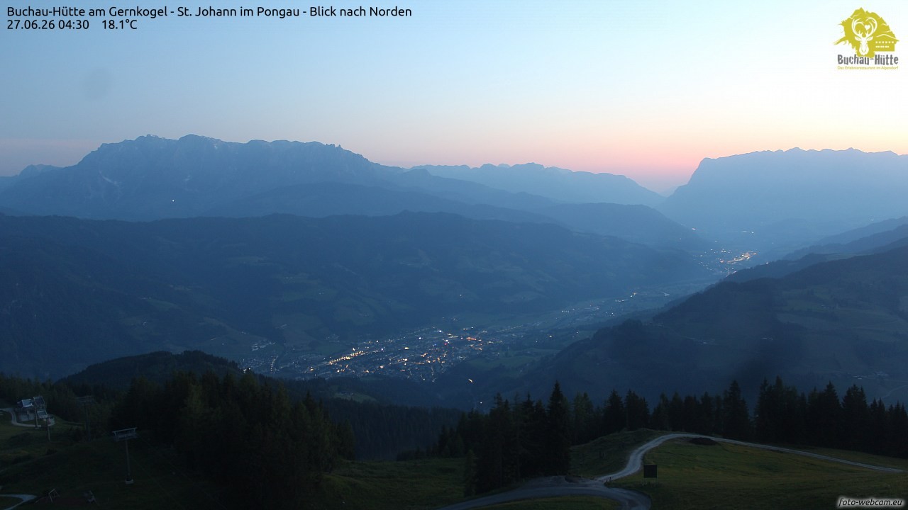 Archived image Webcam Gernkogel - View to the North