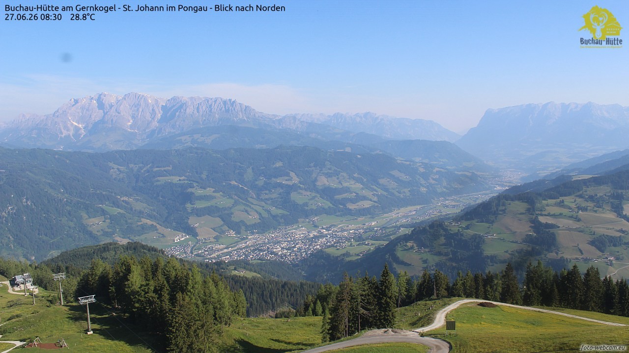 Archived image Webcam Gernkogel - View to the North