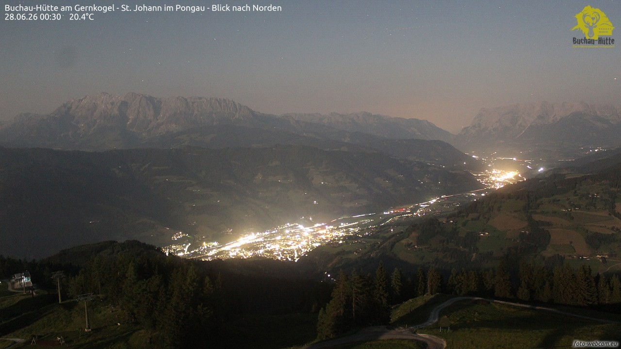 Archived image Webcam Gernkogel - View to the North