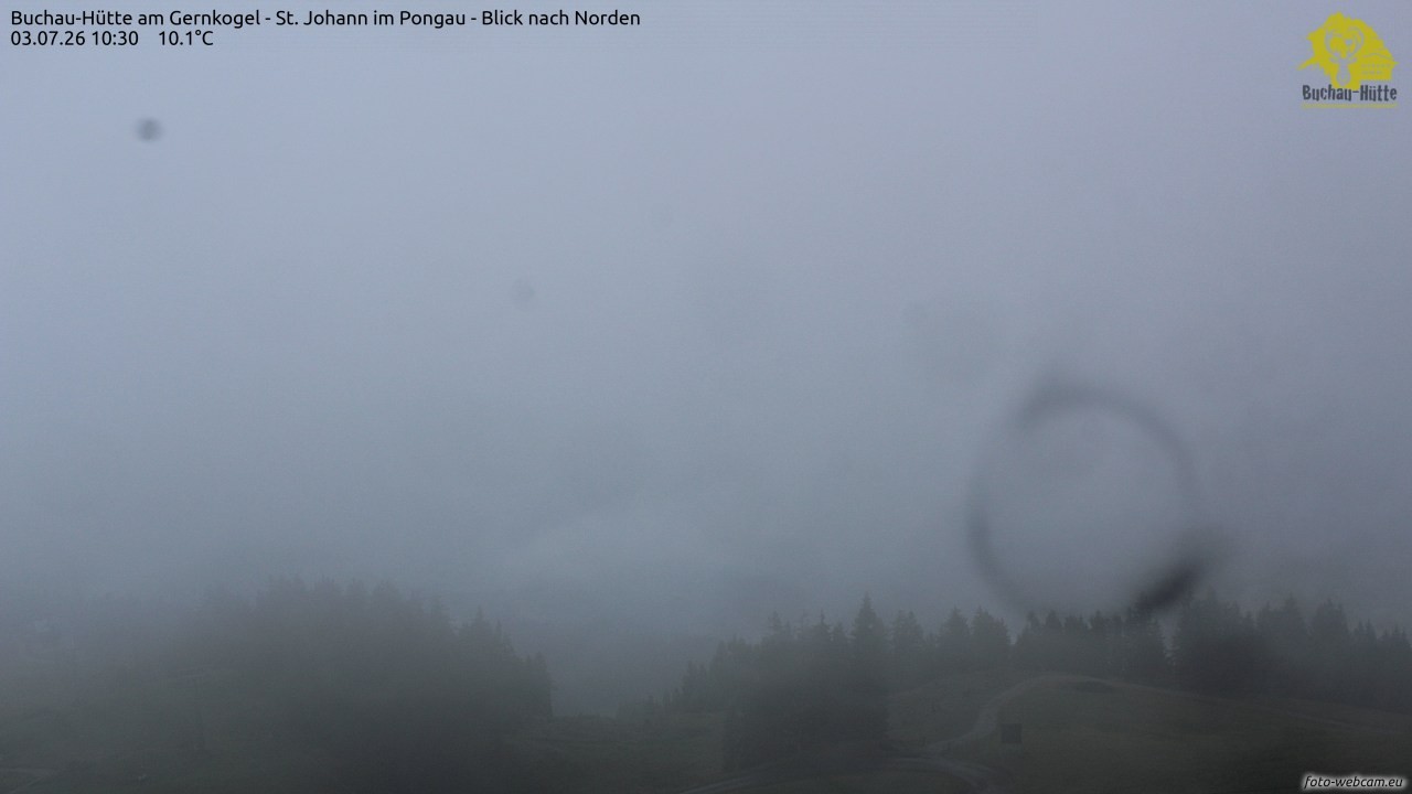 Archived image Webcam Gernkogel - View to the North