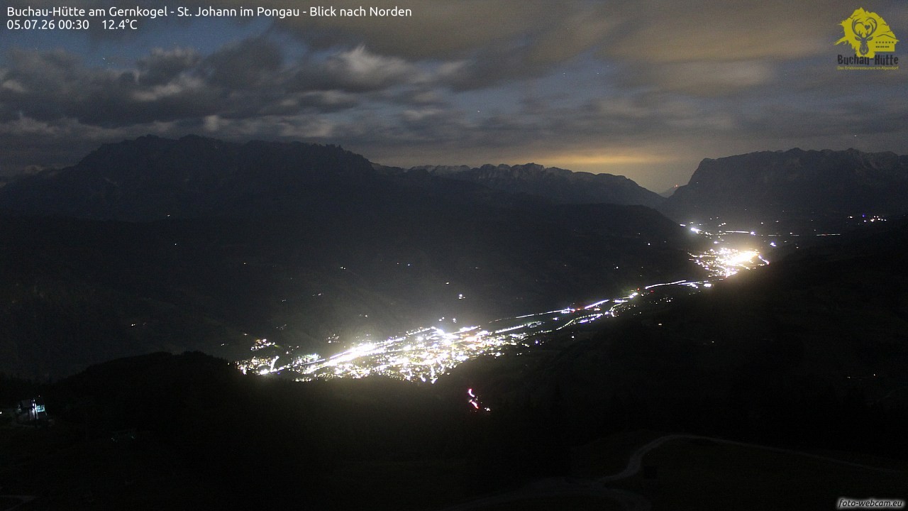 Archived image Webcam Gernkogel - View to the North