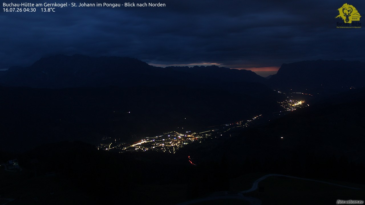 Archived image Webcam Gernkogel - View to the North