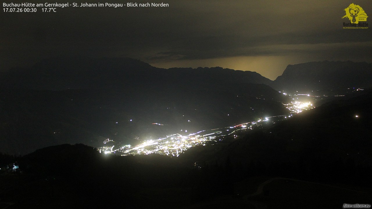 Archiv Foto Webcam Buchau-Hütte am Gernkogel - St. Johann