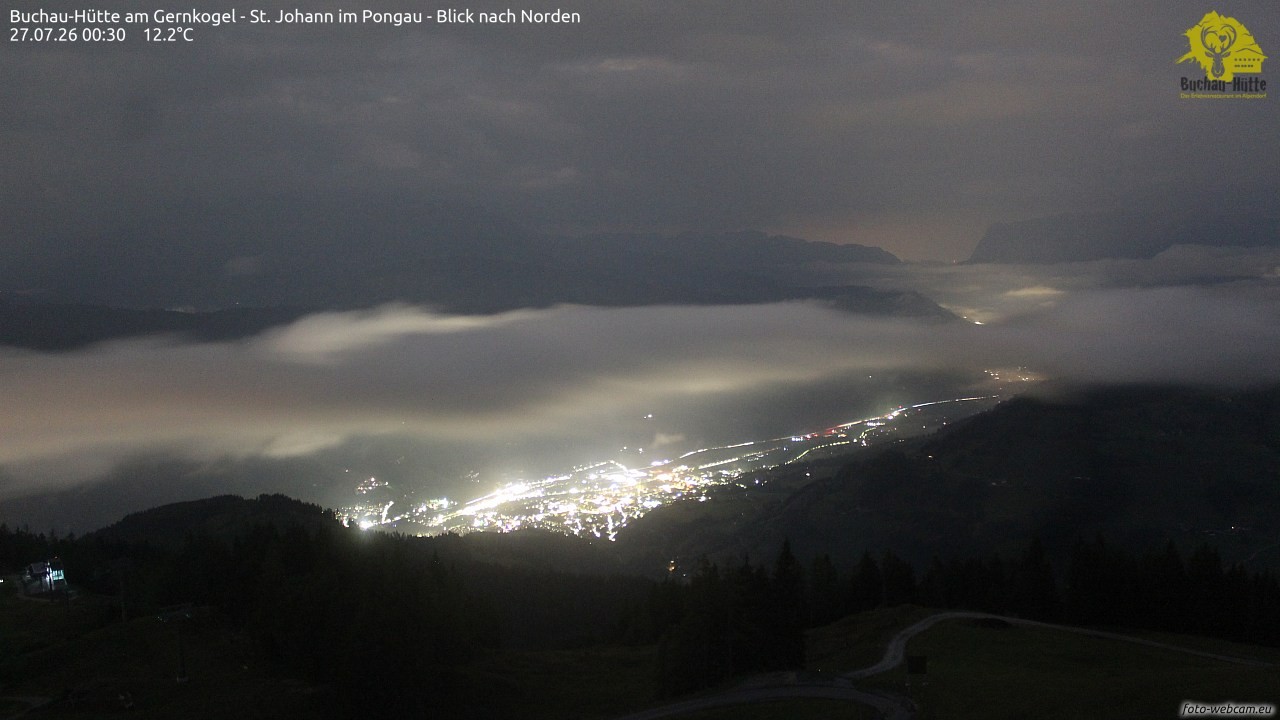 Archived image Webcam Gernkogel - View to the North