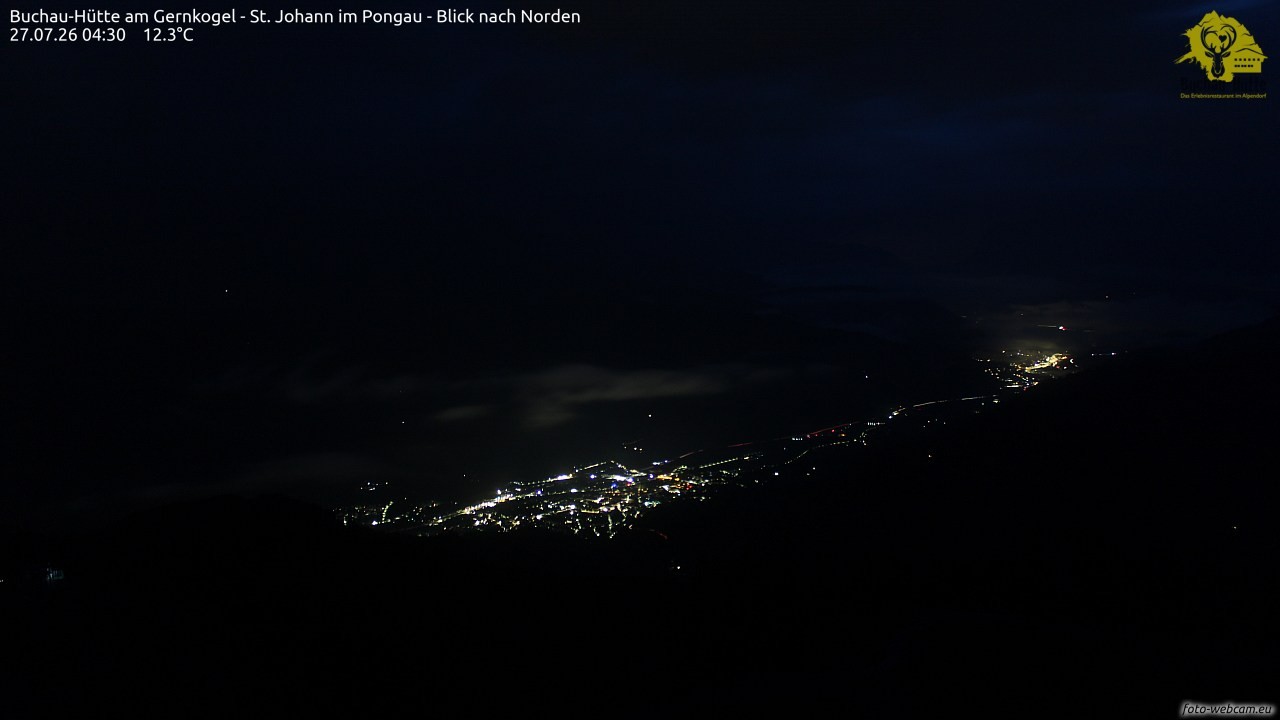 Archived image Webcam Gernkogel - View to the North