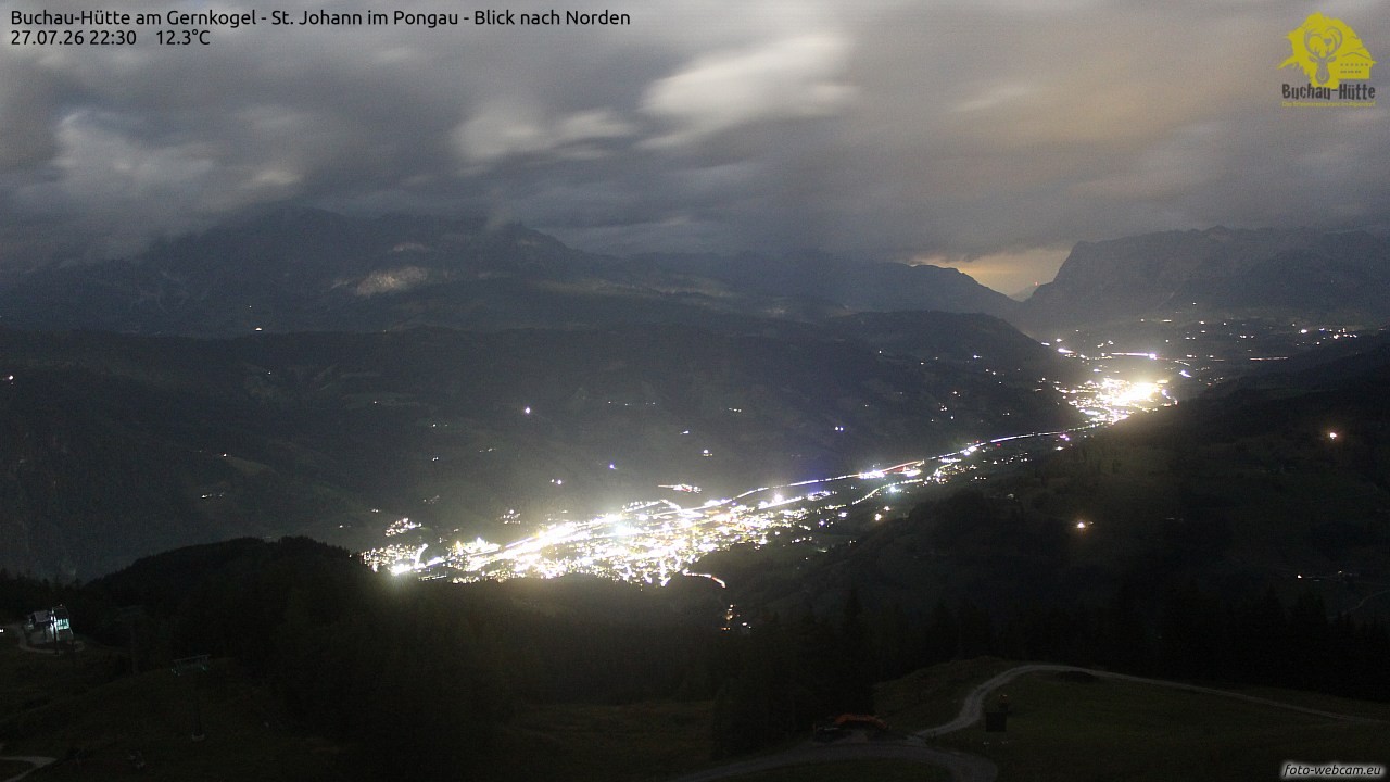 Archiv Foto Webcam Buchau-Hütte am Gernkogel - St. Johann