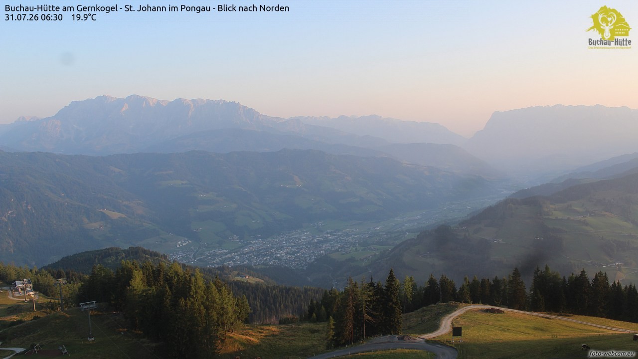 Archived image Webcam Gernkogel - View to the North