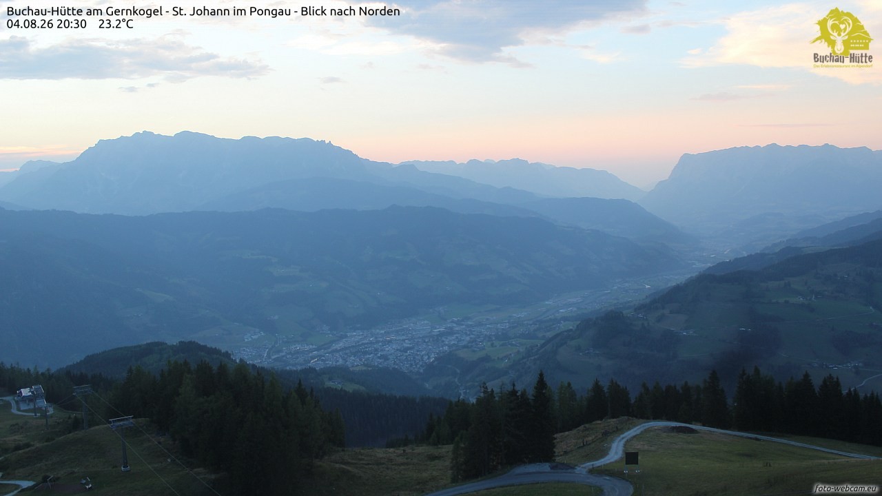 Archiv Foto Webcam Buchau-Hütte am Gernkogel - St. Johann